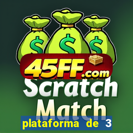 plataforma de 3 reais link